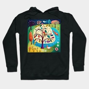 Seasons of Folk Art 03 Hoodie